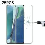 Per Samsung Galaxy Note20 25 PCS Pellicola in vetro temperato a schermo intero con bordo curvo 3D