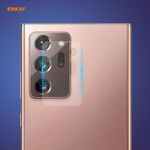 Per obiettivo della fotocamera Samsung Galaxy Note20 Ultra Cappello-Prince Enkay 0,2 millimetri 9H 2.15D rotonda bordo posteriore di vetro temperata della pellicola protettiva