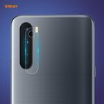 Per OnePlus Nord Hat-Prince ENKAY 0.2mm 9H 2.15D Lente per fotocamera posteriore con bordo tondo Pellicola protettiva in vetro temperato