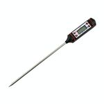 3 PCS Tipo di penna per alimenti Termometro Tipo di sonda Termometro elettronico con display digitale Termometro per olio da forno per barbecue liquido (nero)