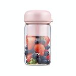 LL-GZ19 Spremiagrumi ricaricabile per uso domestico Mini tazza per succhi Dormitorio per studenti portatile Piccola tazza per succo elettrico (rosa)