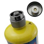 2 PCS Adattatore per serbatoio di gas propano da campeggio Convertitore per stufa da esterno Connettore per stufa da esterno Accessori Interfaccia standard USA