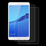Per Huawei Tablet C5 8.0 2 PCS 9H HD Pellicola in vetro temperato antideflagrante