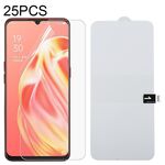 Per OPPO Reno3 e A91 25 PCS Full Screen Protector Pellicola idrogel a prova di esplosione