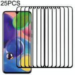 Per Samsung Galaxy A70s 25 PCS Full Glue Pellicola in vetro temperato a schermo intero