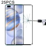 Per Huawei Honor 30 Pro / 30 Pro + 25 PCS 3D Bordo curvo a schermo intero Pellicola in vetro temperato