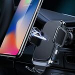 Presa d'aria per auto X7 Supporto per staffa a gravità per telefono cellulare con ricarica wireless (nero)
