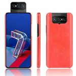 Per Asus Zenfone 7 ZS670KS / 7 Pro ZS671KS Custodia antiurto Litchi Texture PC + PU (rosso)
