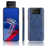 Per Asus Zenfone 7 ZS670KS / 7 Pro ZS671KS Custodia antiurto Litchi Texture PC + PU (blu)