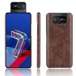 Per Asus Zenfone 7 ZS670KS / 7 Pro ZS671KS Custodia antiurto Litchi Texture PC + PU (marrone)