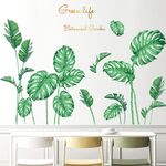Adesivi murali autoadesivi per la decorazione della casa con vegetazione verde