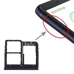 Vassoio scheda SIM + vassoio scheda SIM + vassoio scheda micro SD per Asus Zenfone Max Plus (M1) ZB570TL / X018D (blu)