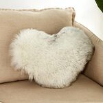 Cuscino per casa Il cuscino può essere lavato senza federa a forma di cuore centrale, dimensioni: 40x50 cm (punta bianca nera)