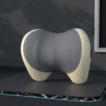 Cuscino per auto in memory foam per poggiatesta e collo per auto Four Seasons (grigio albicocca)