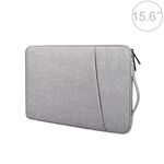 ND01D Custodia protettiva con custodia in feltro Borsa da trasporto per laptop da 15,6 pollici (grigio)