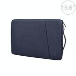 ND01D Custodia protettiva con custodia in feltro Borsa da trasporto per laptop da 15,6 pollici (blu navy)