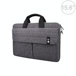 ST08 valigetta portatile da trasporto borsa senza tracolla per laptop da 15,6 pollici (grigio)