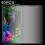 Per LG G8s ThinQ 50 PCS 0.26mm 9H 2.5D Pellicola in vetro temperato