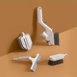 Set di spazzole per la pulizia della cucina 5 in 1 Può spruzzare Set per la pulizia della spugna portatile