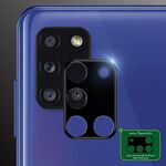 Per Samsung Galaxy A31 Pellicola per lente posteriore con anello luminoso con schermo in seta