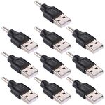 10 PCS 3.5x1.35mm maschio a connettore adattatore USB maschio