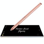 Penna di stilo touchscreen capacitiva per Galaxy Note20 / 20 Ultra / Note 10 / Note 10 Plus (Oro rosa)