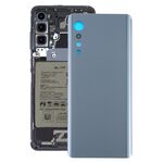 Coperchio posteriore della batteria per LG Velvet LMG910EMW LM-G910EMW / Velvet 5G LM-G900N LM-G900EM (nero)