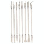 8 in 1 in acciaio inox morbido sottile leva