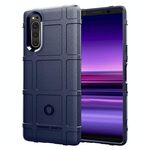 Custodia in TPU antiurto a copertura totale per Sony Xperia 5 II (blu)