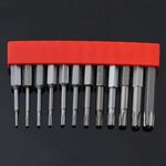 12 pz / set punta per cacciavite con cacciavite elettrico magnetico in acciaio legato S2, specifica: 1