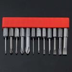 12 pz / set punta per cacciavite con cacciavite elettrico magnetico in acciaio legato S2, specifica: 2