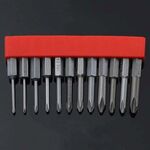 12 pezzi / set punta per cacciavite con cacciavite elettrico magnetico in acciaio legato S2, specifica: 3
