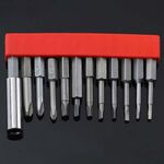 12 pz / set punta per cacciavite con cacciavite elettrico magnetico in acciaio legato S2, specifica: 5