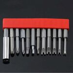 12 punte per cacciavite / set con cacciavite elettrico magnetico in acciaio legato S2, specifica: 6
