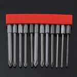 12 pz / set punta per cacciavite con cacciavite elettrico magnetico in acciaio legato S2, specifica: 7