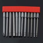 12 pz / set punta per cacciavite con cacciavite elettrico magnetico in acciaio legato S2, specifica: 8