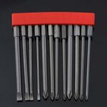 12 pz / set punta per cacciavite con cacciavite elettrico magnetico in acciaio legato S2, specifica: 11
