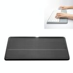 Tastiera wireless Supporto Memory Foam Polso da polso in silicone Base per la tastiera magica Apple 2, Dimensioni: L (nero)