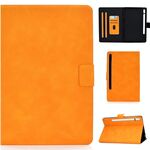 Per Samsung Galaxy Tab S8 / GALAXY TAB S7 11.0 T870 Custodia in pelle flip orizzontale orizzontale con titolare e slot per schede e sonno / sveglia (Khaki)