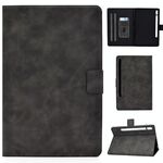 Per Samsung Galaxy Tab S8 / GALAXY TAB S7 11.0 T870 Cassa in pelle orizzontale in pelle orizzontale con titolare e slot per schede e sonno / sveglia (grigio)
