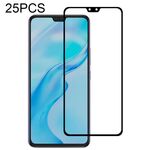 Per Vivo V20 Pro 25 PCS Full Glue Pellicola in vetro temperato a schermo intero