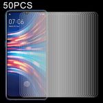 Per Vivo Y7s 50 PCS 0.26mm 9H 2.5D Pellicola in vetro temperato