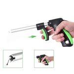 Separatore di attrezzatura da pesca e amo da pesca Dispositivo di rimozione del gancio in lega di alluminio Dispositivo di rimozione del gancio a forma di T portatile, specifica: medio (nero verde)