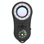 Rilevatore di allarme di precisione wireless per scanner a infrarossi S100 con torcia a LED (nero)