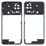 Per OPPO A72 5G PDYM20 Piastra con cornice centrale (nera)