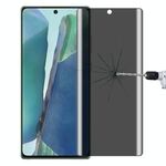 Per Samsung Galaxy Note20 9H Pellicola in vetro temperato a schermo intero curvo 3D anti-capolino