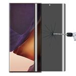 Per Samsung Galaxy Note20 Ultra 9H Pellicola in vetro temperato a schermo intero curvo 3D anti-capolino