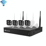 H105 720P Kit NVR per telecamera wireless a 4 vie senza cablaggio