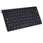 Computer desktop portatile USB esterno Mini tastiera mouse wireless universale, stile: tastiera (nera)