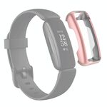 Per Fitbit Inspire 2 TPU Cover protettivo per la protezione elettroplatante (rosa)